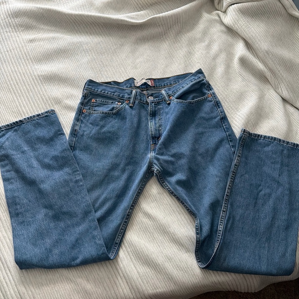 Men's Levi’s 505 Blue Denim Jeans